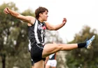 Charlie West Kicks Four in Geelong Vs Collingwood Loss