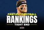 Trey McBride Tops 2026 Fantasy Football Tight End Rankings