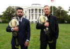 Topuria and Gaethje Set 5 p.m. ET White House Ufc Presser
