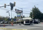 Delta Police Report Motorcycle Accident Today on Scott Road