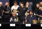 Josh Hokit disrupts UFC Freedom 250, trades words with Ilia Topuria, then exits — Derrick Lewis