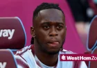 Wan Bissaka could return for West Ham against Arsenal