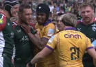Henry Pollock Clashes With Hanro Liebenberg in 41-17 Derby