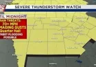 Sarah Spivey Issues Severe Thunderstorm Watch for Texas Until Midnight — Weather Forecast Texas