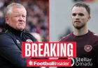Sheffield United Join Celtic In Marc Leonard Pursuit After Tynecastle Scout