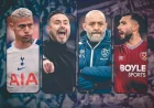 West Ham Schedule Puts Tottenham Under Pressure in Relegation Fight