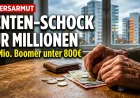 Robert Feiger warnt vor 5,1 Millionen mit Rente unter 800 Euro