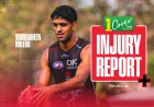 Nasiah Wanganeen-milera set for 3 weeks out with calf strain