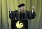 Caulfield Booed at UCF Graduation After AI Praise