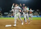 Drew Gilbert, Giants beat Dodgers 9-3 before odd outfield celebration
