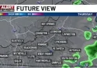 Burlington Weather Front Drops Temperatures Into 40s and 50s