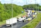 Kent Police lead M2 Traffic closure between junction 3 and 4