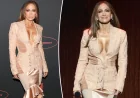 Jennifer Lopez Wears Lace-Trimmed Black Bra in May 13 Look