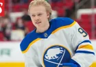 Konsta Helenius makes NHL playoff debut in Sabres’ 3-2 win