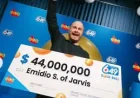 Emidio S. Wins $44 Million Lotto 6/49 Gold Ball in Jarvis Man Lotto 6/49 Win