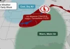 Omaha Weather: Severe Storm Threat Brings Monday Risk to 5 Cities