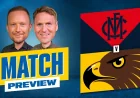 Nathan Brown and Kane Cornes Preview Melbourne Vs Hawthorn at the MCG