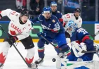 Celebrini Scores Twice as Canada Rolls 6-0 — Hockey Games Today