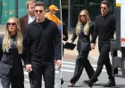 Alex Cooper Husband Walks 2026 YouTube Upfront Red Carpet Together