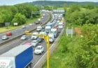 M5 Closures Halt Traffic Between J31 and J30 in Devon
