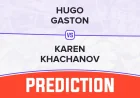 Khachanov Holds 75% Edge Over Hugo Gaston in Hamburg