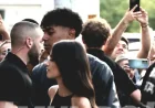 Lamine Yamal Arrives With Ines Garcia at Barça Title Dinner