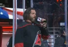 Adam Lee Decker Readies for Game 1 at Lenovo Center