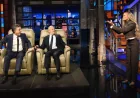 John Stewart Gives Colbert Two Recliners Before Final Late Show