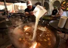 Gerard Nebesky Serves Bottlerock With 80 Paella Pans a Day
