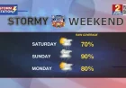 4 to 7 Inches Loom in New Orleans Weather Through Weekend