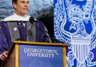 Danny Amendola as Brady tells Georgetown graduates to fight for one chance