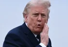 Trump Posts Flag Of The United States Over Iran on Saturday