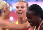 Abbey Caldwell surges to third in Shanghai after 300-metre move