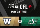 Trevor Harris says Winnipeg Blue Bombers game will be cool in Saskatoon