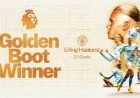 Alan Shearer: Haaland wins third Golden Boot in four seasons