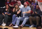 Travis Kelce Chugged Beer Courtside While Taylor Swift Reacted at Game 3