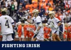 Notre Dame Beats Syracuse 15-7, Advances to Monday's Title Game