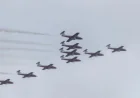 Gilles Savoie voit les Snowbirds à Charlo pour une 8e et ultime fois — Qui A Porter Le Flambeau Ce Soir