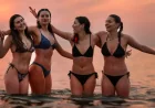 St Andrews beach teems with student life on spring weekend