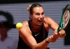 Sabalenka Beats Bouzas Maneiro as French Open Sabalenka Jewelry Shines