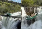 RCMP look into Dusty Friesen’s Lundbreck Falls motorboat jump