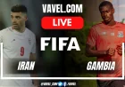 Iran Vs Gambia Begins 0-0 at Mardan Sports Complex