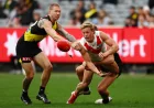 Harry Kyle Debuts as Sydney Rest Brodie Grundy — Sydney Vs Richmond