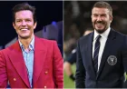 Brandon Flowers and David Beckham drive The Race Begins promo