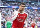 Kai Havertz Opens Arsenal Lead Against PSG 1-0 Truc Tiep Bong Da