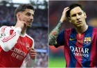 Kai Havertz Scores Again in Ucl Score Final for Arsenal