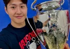 Lee Kang-in on PSG Bench for 2025 Champions League Final