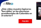 Penagos defiende 0 fallas de tinta en Registraduria Nacional De Colombia