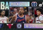 Flagg to Wizards, Peterson to Jazz in Nba Draft 2026 Mock