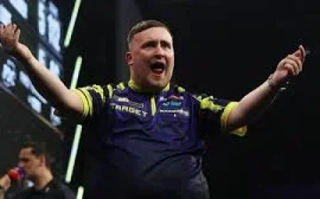 Luke Littler Tops Premier League Darts Table After Aberdeen Win